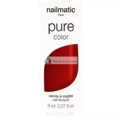 Nailmatic Pure Color Körömlakk PETRA - Piros, 8 ml