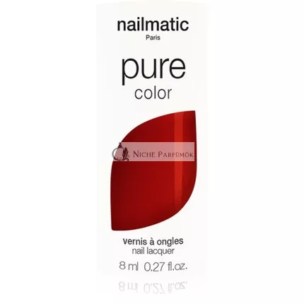 Nailmatic Pure Color Körömlakk PETRA - Piros, 8 ml