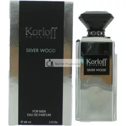   Korloff Paris Private Silver Wood Eau de Parfum für Herren 88 ml