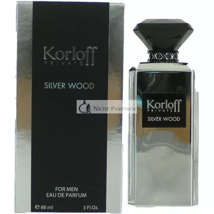 Korloff Paris Private Silver Wood Eau de Parfum für Herren 88 ml