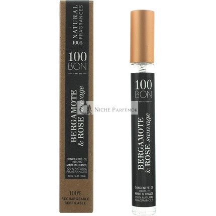 100 Bon Bergamot & Wild Rose Konzentriertes Eau de Parfum Spray, 10 ml
