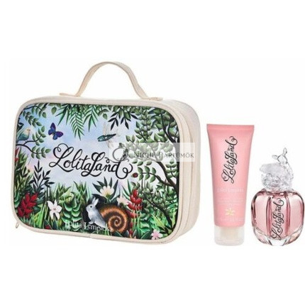 LOLITA LEMPICKA Coffret LolitaLand: Eau de Parfum 40ml + Testápoló + Utazó Táska