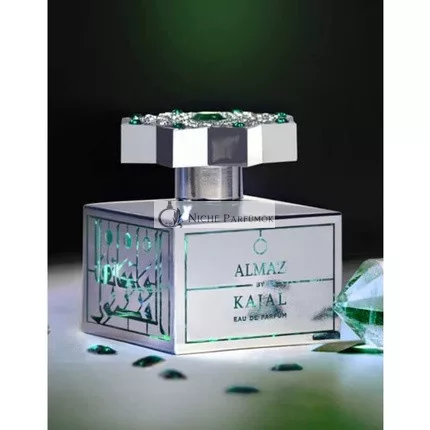 Kajal Parfums Paris Almaz Eau de Parfum Uomo, 100ml