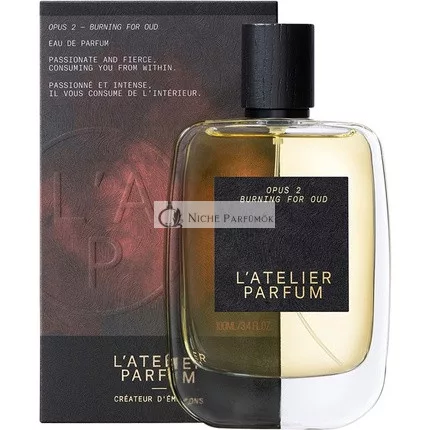 L'Atelier Parfum Burning For Oud Eau De Parfum, 100 ml
