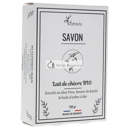 Anti-Make-up Seife mit Ziegenmilch, Bio