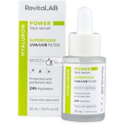 RevitaLAB Power Face Serum szuperélelmiszerekkel