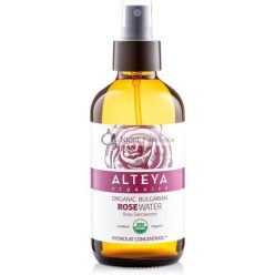 Alteya Organikus Rózsa Víz Permetező 120ml Üveg Palack