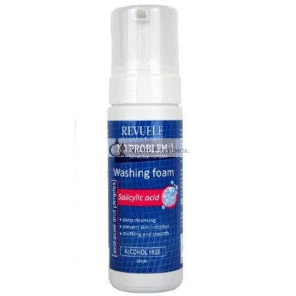 Revuele Gesichtsreinigungs-Schaum mit Salicylsäure 150ml mit Pumpe