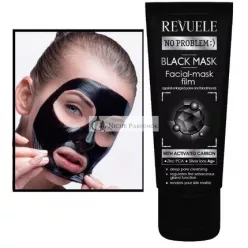   Revuele Schwarze Gesichtsmaske Zink Peel Off Mitesserentferner 80ml