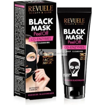 Revuele Schwarze Maske Peel Off - Coenzyme, 80ml
