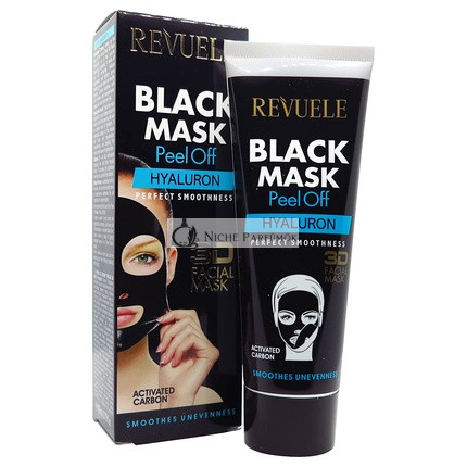 Revuele Fekete Maszk Hámlasztó Hyaluron 80ml