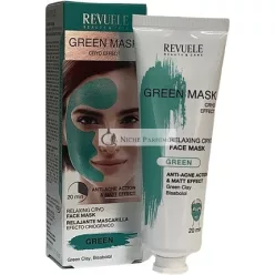   Revuele Anti Acne Action Cryo Effect Grüne Gesichtsmaske, 80ml