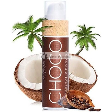 COCOSOLIS CHOCO Suntan & Body Oil Körperöl mit Hydratationswirkung 110 ml