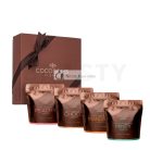 COCOSOLIS Luxury Coffee Scrub Box ajándékszett hámló hatású