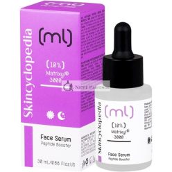   Skincyclopedia 10% Matrixyl 3000 Szérum C-vitaminnal, Hyaluronsavval és Retinollal - Peptid Booster Ráncok, Hiperpigmentáció és Pórusok Ellen - Minden Bőrtípusra - 30ml