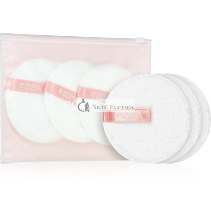 Eggo Magic Pads Sminklemosó Törlőkendő, Rózsaszín, 3 db