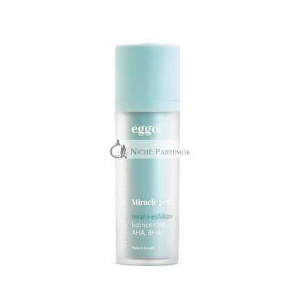 Eggo Miracle Peel AHA + BHA Peeling Szérum Zsíros Bőrre, 30ml