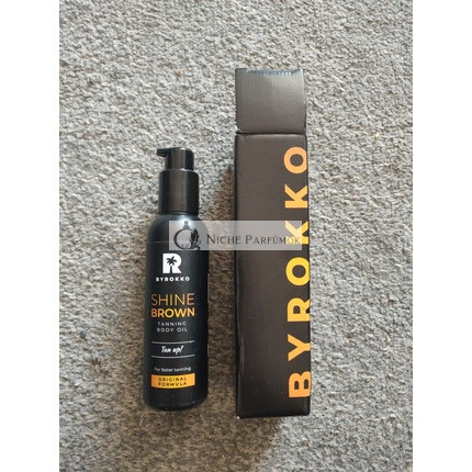 BYROKKO Shine Brown Olaj Napozó Testápoló, Eredeti Formula, 150ml
