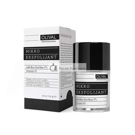 Olival Professzionális Mikroexfoliáló Innovatív Peeling Tisztító Pórusokhoz és Friss Bőrért, 42ml