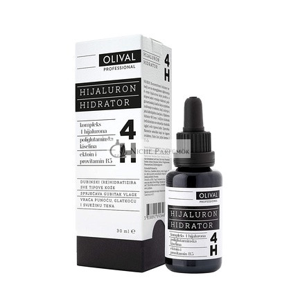 Olival Professionel Hyaluron Hydrator 4H Hochdosierte Hyaluronsäure Serum, 30ml