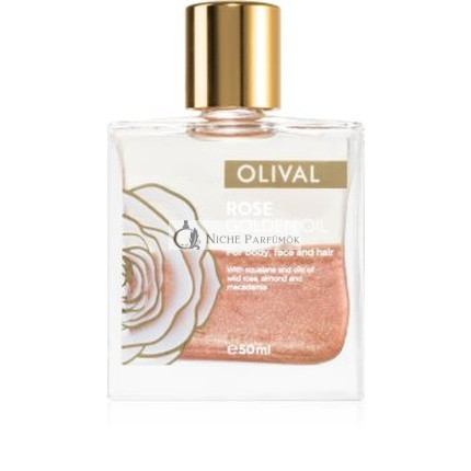 Olival Rózsaarany Olaj - Tápláló Természetes Olajok Testre és Arcbőrre, 50 ml