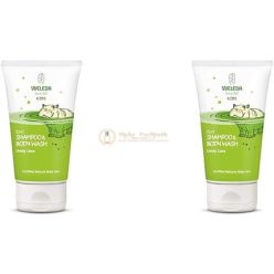   Weleda Gyerek 2 az 1-ben Zuhanyzó és Sampon Pezsgő Lime 150ml