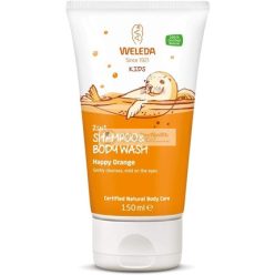   Weleda Bio Gyerek 2in1 Tusfürdő és Sampon Gyümölcsös Narancs, 150ml