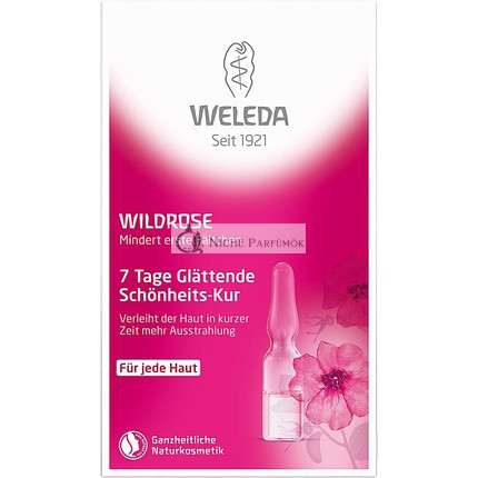 WELEDA Wildrose 7-Tage Glättungsampullen, 5ml