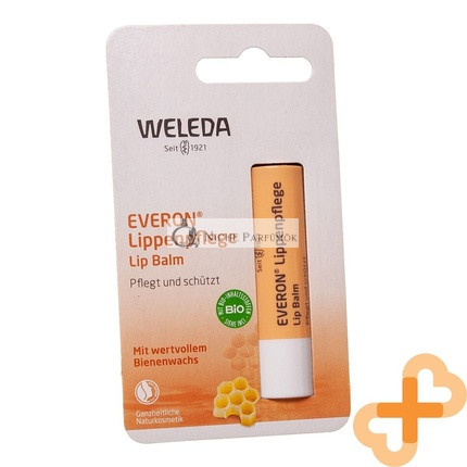 Weleda Everon Lippenkonturenstift für trockene Haut mit Jojoba- und Karitébutteröl, 4g