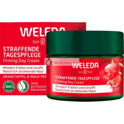 Weleda Nappali Krém Gránátalma Magolajjal és Maca Peptidekkel, 40ml
