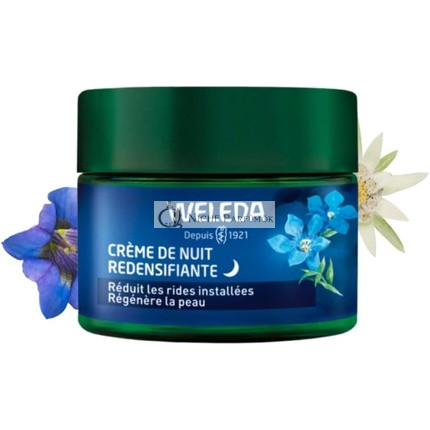 Weleda Verdichtende Nachtcreme Blaue Gentiane und Edelweiss, 40ml