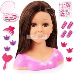   Bayer Design Charlene Szuper Modell Frizura Fej Sminkkel és Kiegészítőkkel