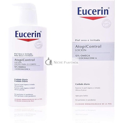 Eucerin Atopicontrol Testápoló Krém Omega, 400ml
