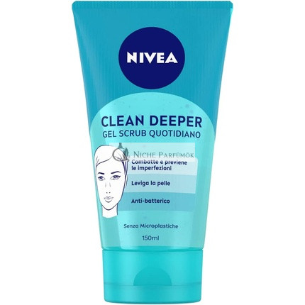 Nivea Napi Arctisztító Gél Radír Zsíros és Tiszátlan Bőrre 150ml