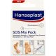 Hansaplast SOS Mix Pack Pflaster Amoule + Pflaster Druckstop - 6er Pack
