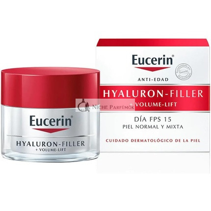 Eucerin Hyaluron Filler + Volume Lift Nappali Krém Normál és Kombinált Bőrre, 50ml