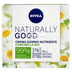   Nivea Naturally Good Tápláló Nappali Krém Kamillával, 50ml