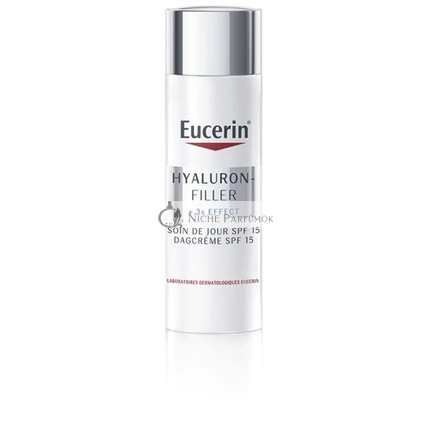 HYALURON-FILLER Nappali Krém SPF15+ Normál és Kombinált Bőrre - 50ml