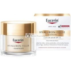   Eucerin Hyaluron-Filler + Elasticity Nappali Krém SPF15 50ml,