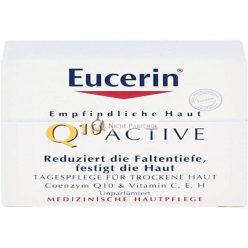   Eucerin Q10 Aktiv Anti-Falten Tagescreme für trockene Haut 50ml