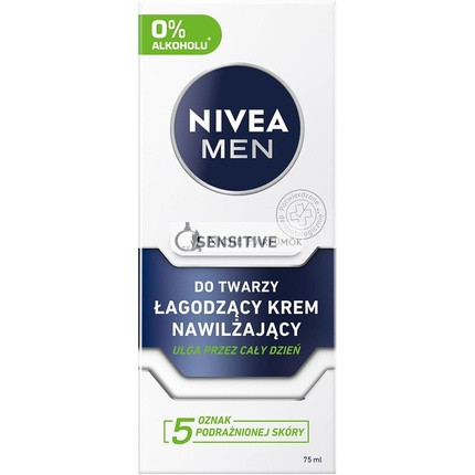 Nivea Férfiaknak Érzékeny Arckrém, 75ml