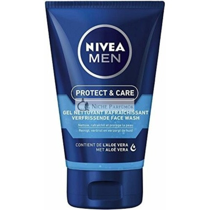 NIVEA MEN Protect & Care Reinigungs-Gel für das Gesicht, 100ml