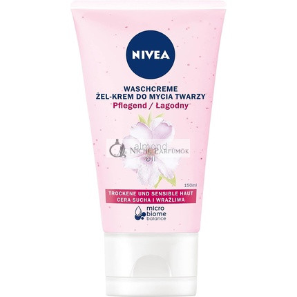 NIVEA Gel Gesichtsreinigungscreme für Trockene und Empfindliche Haut 150ml