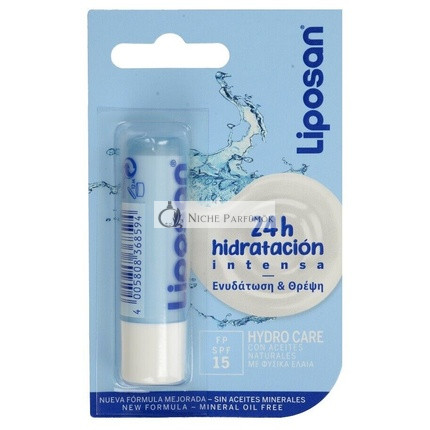 Liposan Hidro Ápoló Ajakkencs és Balzsam SPF 15, 5.5ml