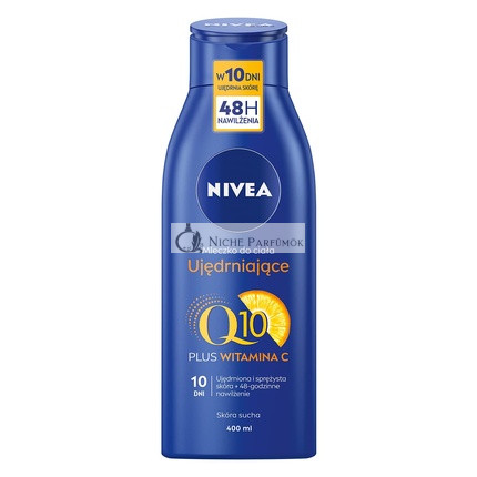 NIVEA Q10 Plus Feszesítő Testápoló Tej, 400ml