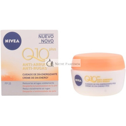 Nivea Q10 Plus Ránctalanító Energizáló Nappali Krém SPF15, 50ml