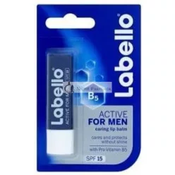 Labello Active For Men SPF 15 Lippenbalsam, 4.8 g