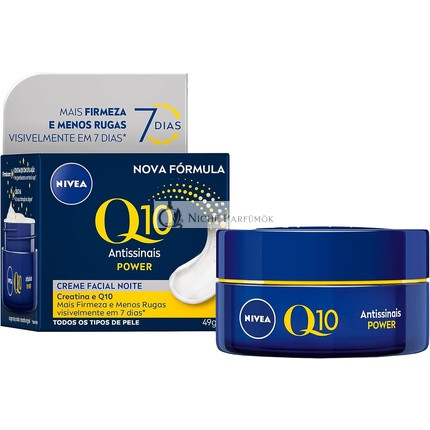 Nivea Visage Ránctalanító Q10 Éjszakai Krém, 50ml