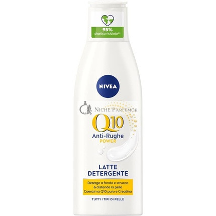 Nivea Visage Q10 Ránctalanító Tisztító Tej, 200ml