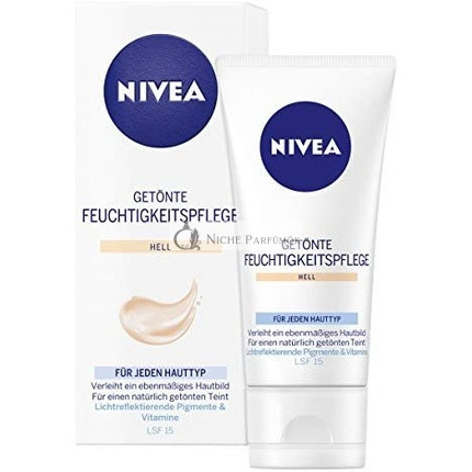NIVEA Getönte Feuchtigkeitscreme für Helle Hauttypen, 50ml Tube